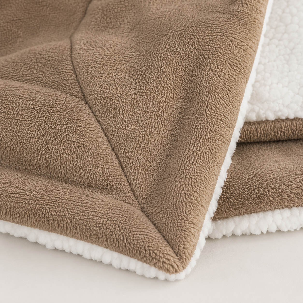 Sherpa fleece blanket